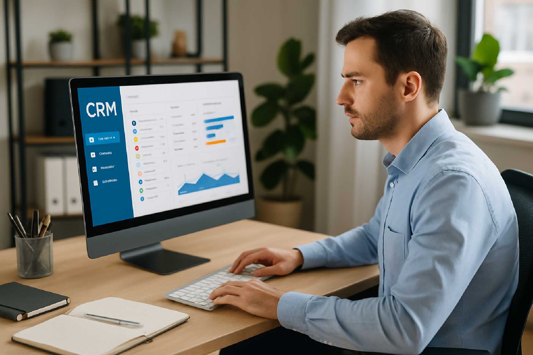 תוכנת CRM בעברית עם ממשק פשוט לעובדים