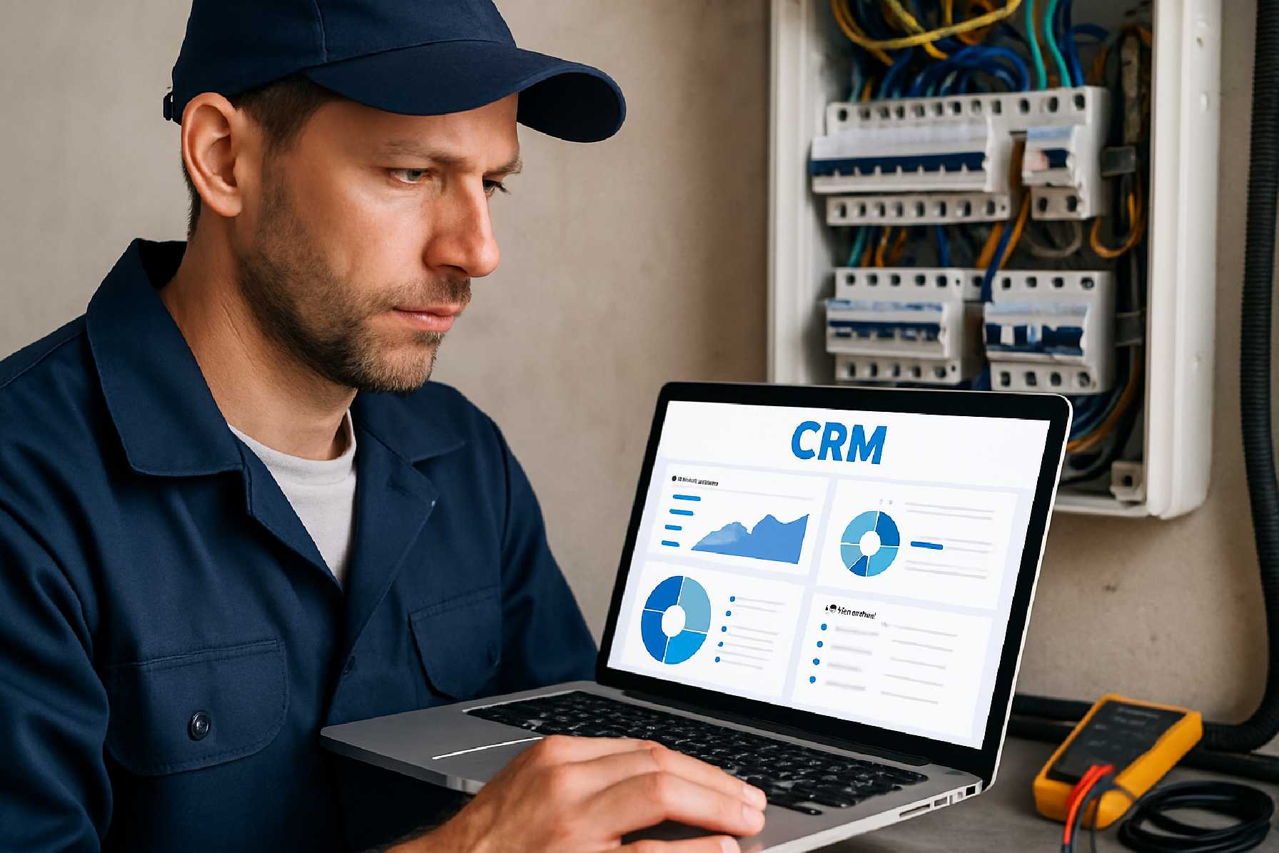 תוכנת CRM לבעלי מקצוע: מחשמלאים ועד טכנאים