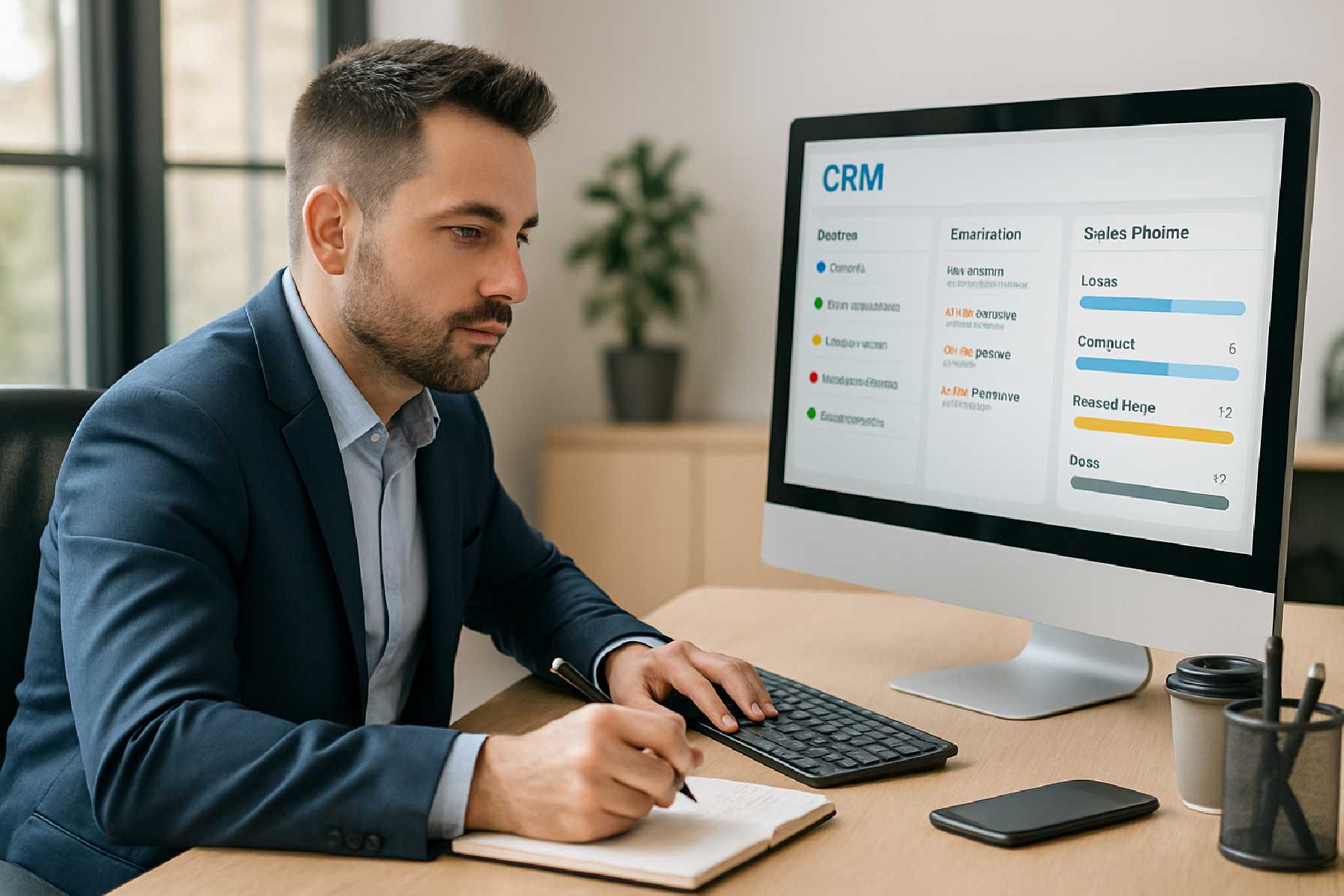 תוכנת CRM עם תזכורות ומשימות לצוות המכירות